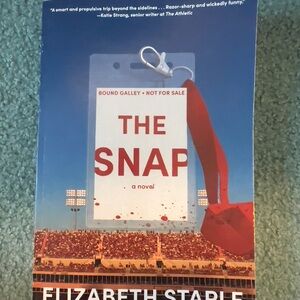 The Snap by Elizabeth Staple — Red & Blue Paperback Novel